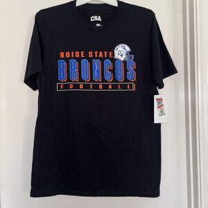 Boise State Broncos Short Sleeve Black Graphic Print Medium T-shirt